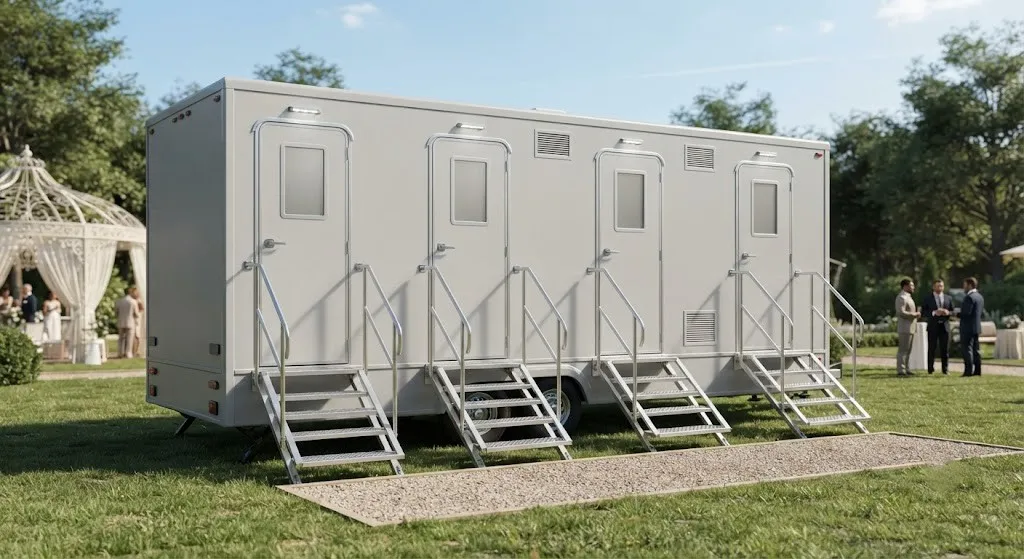 4 Stall Restroom Trailer in Gilbert, AZ