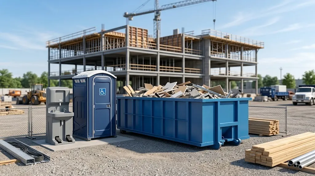 Construction Dumpster Rental in Gilbert, AZ