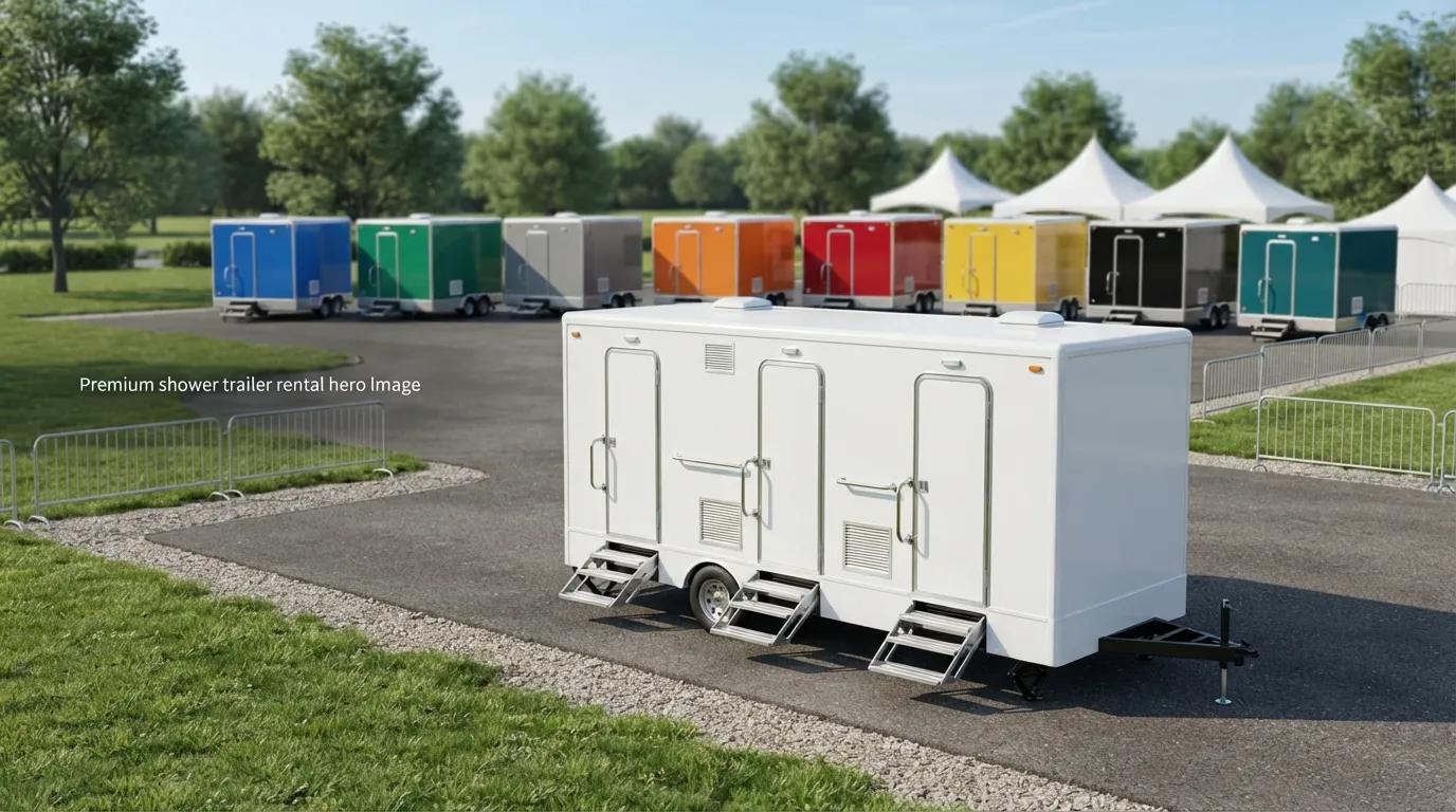 Shower Trailer Rental in Gilbert, AZ